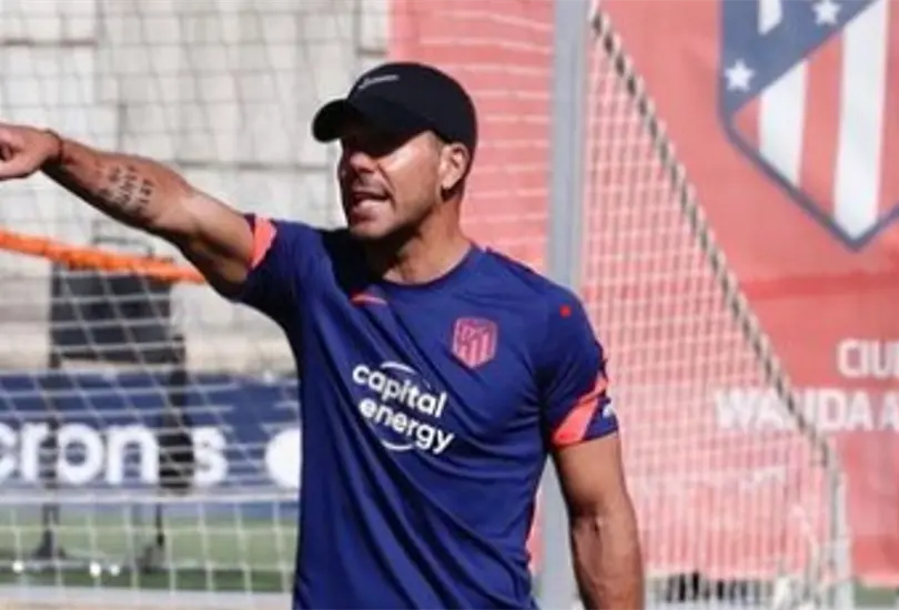 Simeone, entrenador del Atleti Simeone, entrenador del Atleti