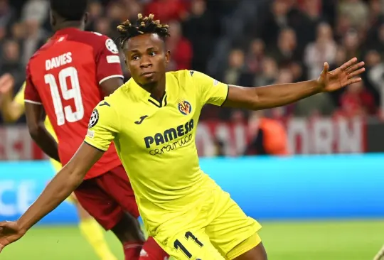 Samuel Chukwueze se convirtió en el héroe del Villarreal al anotar el gol que les dio el pase a semifinales. 