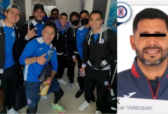 Detienen a Joaquín Velázquez, auxiliar técnico de Juan Reynoso en Cruz Azul