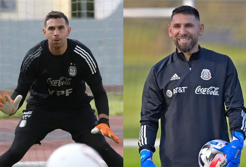 El portero mexicano advirtió a su colega argentino. El portero mexicano advirtió a su colega argentino.