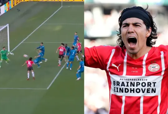 Erick Gutiérrez anotó el gol que inició la remontada del PSV vs Ajax en la Copa de Holanda