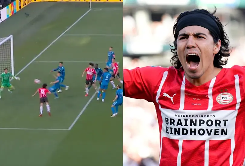 Erick Gutiérrez anotó el gol que inició la remontada del PSV vs Ajax en la Copa de Holanda Erick Gutiérrez anotó el gol que inició la remontada del PSV vs Ajax en la Copa de Holanda
