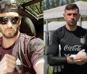 Gignac le dice al Dibu Martínez que "México no es nada fácil"