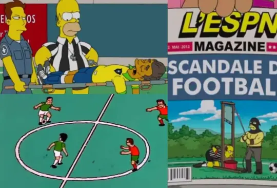 Los Simpsons han estado muy ligados al futbol.