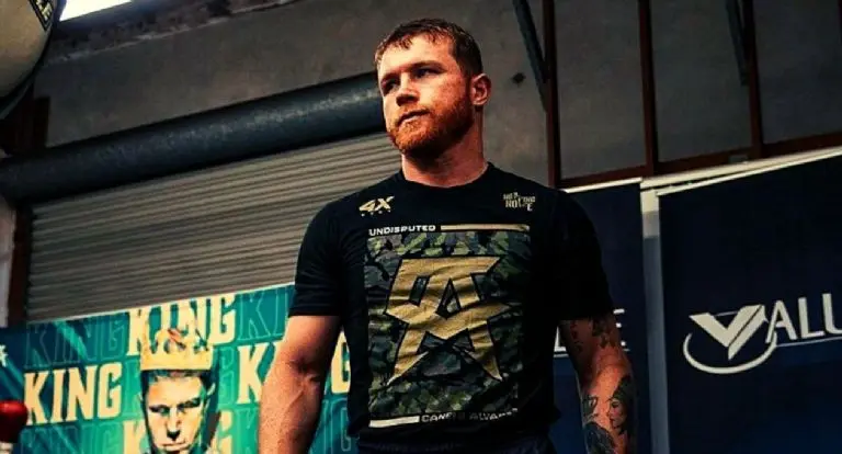 Canelo Álvarez intercambió palabras con Kamaru Usman - Instagram @canelo