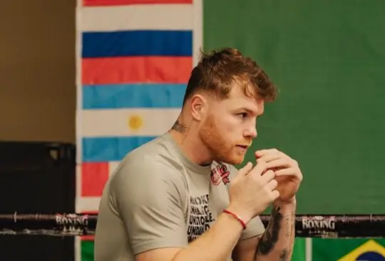 Canelo Álvarez afina detalles para enfrentar a Dmitry Bivol.