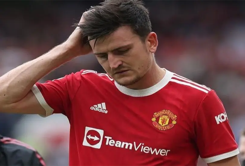 Harry Maguire es capitán del Manchester United. Harry Maguire es capitán del Manchester United.