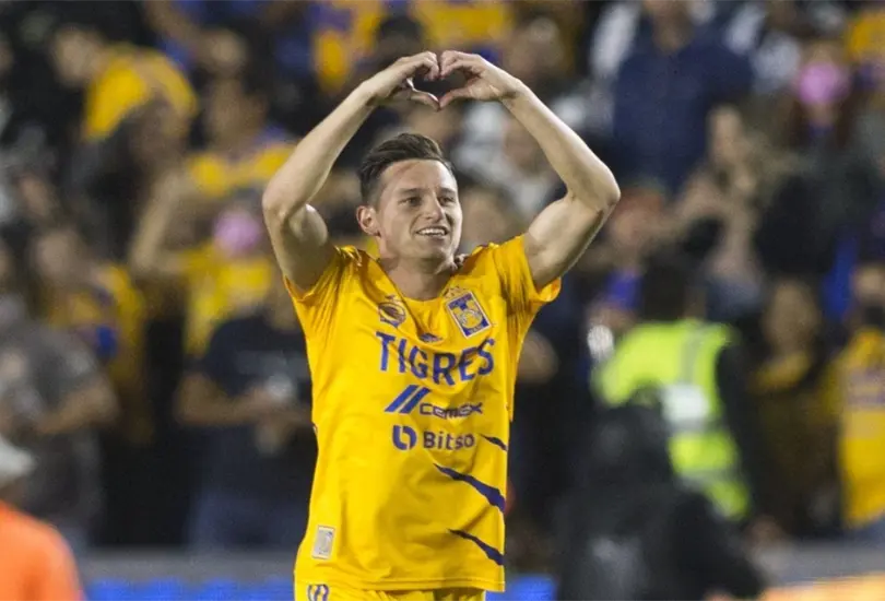 Florian Thauvin llegó a Tigres en el Apertura 2021 Florian Thauvin llegó a Tigres en el Apertura 2021