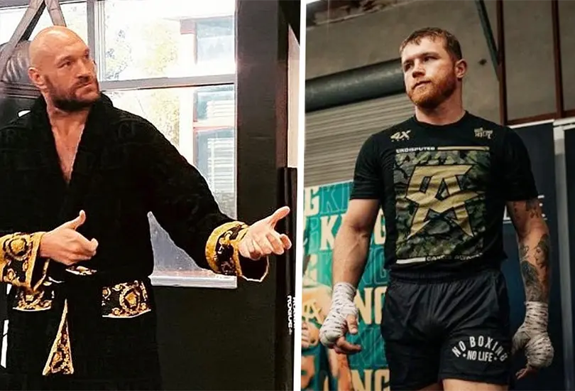 Fury elogió a Canelo Fury elogió a Canelo