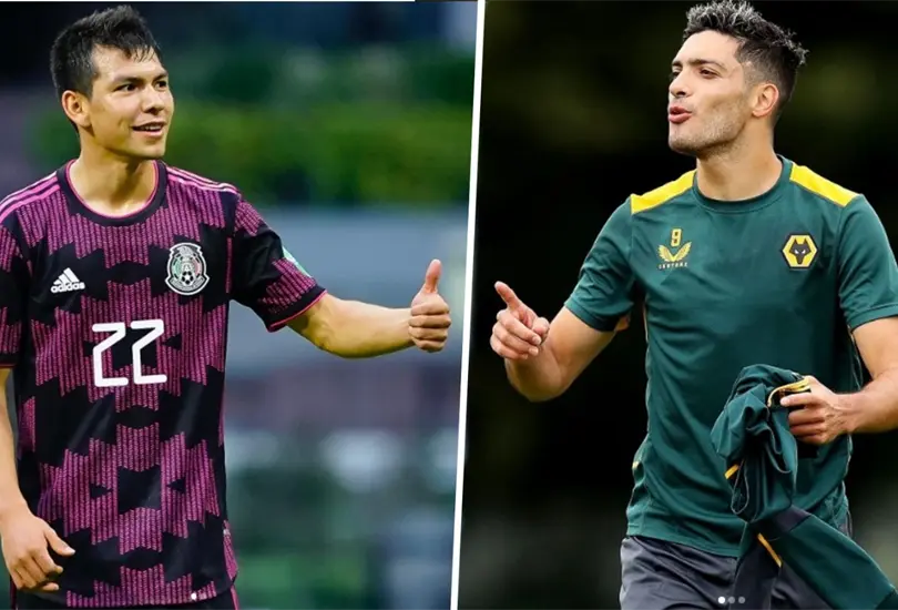 Chucky Lozano y Raúl Jiménez Chucky Lozano y Raúl Jiménez