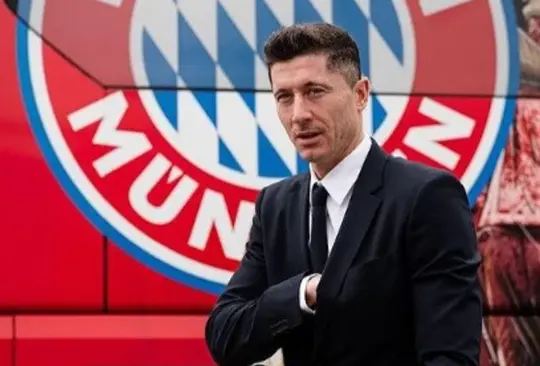 Lewandowski juega en el Bayern desde 2014