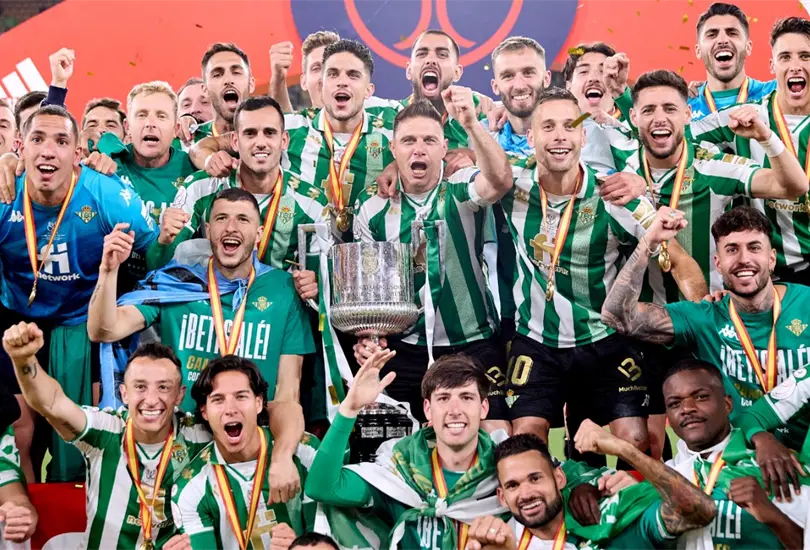 Betis gan&oacute; la Copa del Rey