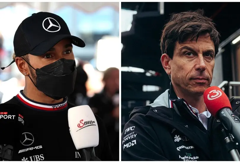 Toto Wolff tambi&eacute;n se encuentra molesto debido a que el auto de Lewis Hamilton no ha sido competitivo. 