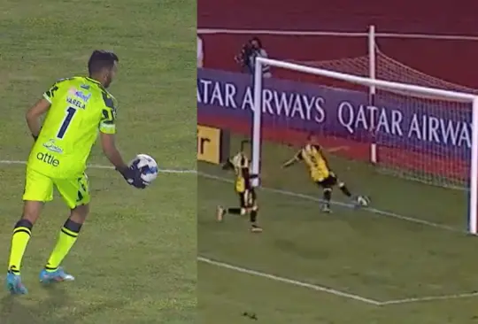 La Copa Libertadores regaló un gol de portería a portería. La Copa Libertadores regaló un gol de portería a portería.