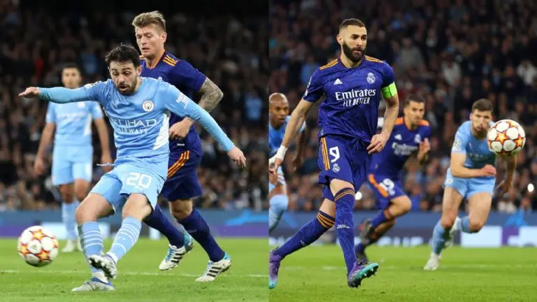 'Citizens' y 'Merengues' en el juego de ida - @LigadeCampeones