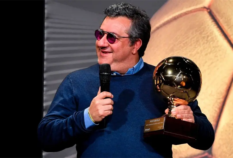 Mino Raiola fue reconocido como uno de los mejores agentes