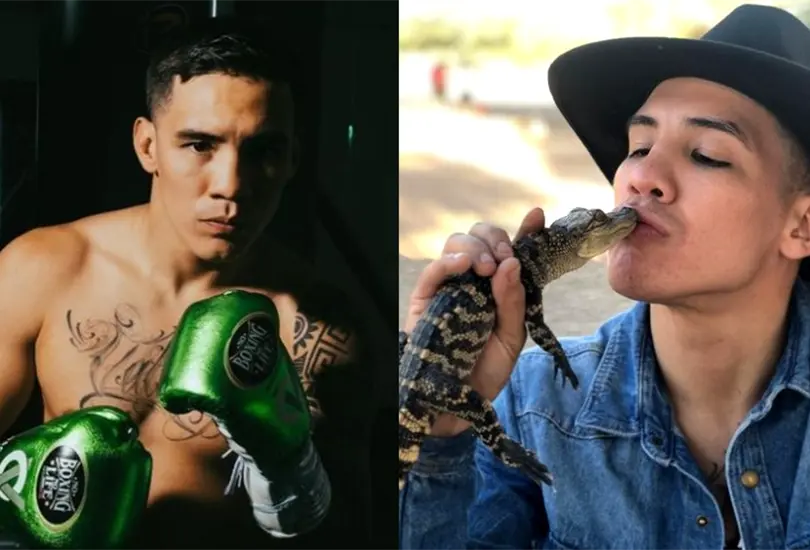 Oscar Valdez ama el boxeo y a los reptiles Oscar Valdez ama el boxeo y a los reptiles