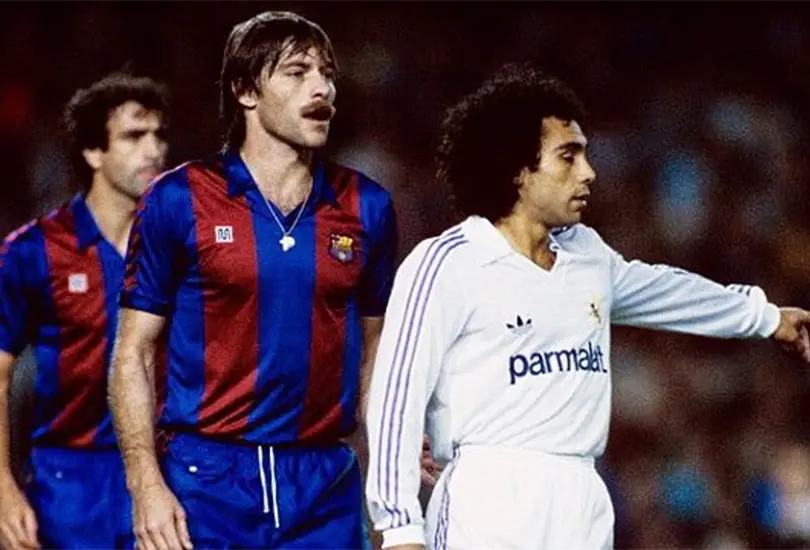 Hugo Sánchez no era bien recibido por los aficionados españoles Hugo Sánchez no era bien recibido por los aficionados españoles