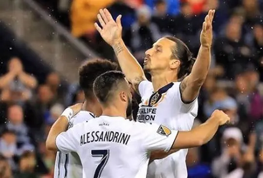 Ibrahimovic jugó dos años en la MLS