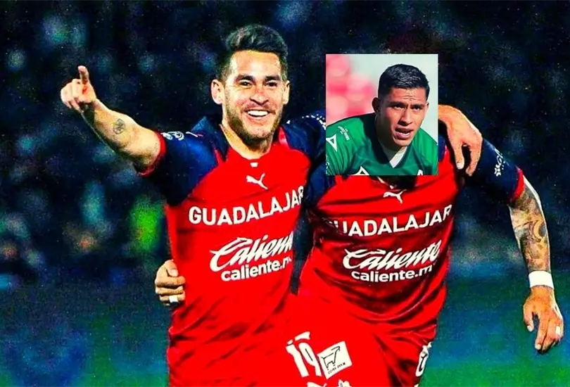 El mediocampista de Chivas utiliz&oacute; sus redes para mofarse del portero del Necaxa.