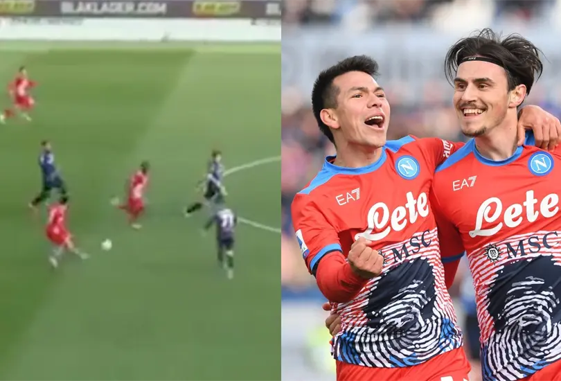 Chucky Lozano ayudó con una asistencia en el triunfo del Napoli sobre el Atalanta Chucky Lozano ayudó con una asistencia en el triunfo del Napoli sobre el Atalanta