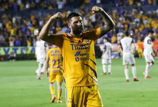 ¡La Caoneta va! Con golazo de Gignac, Tigres es nuevo líder del Clausura 2022