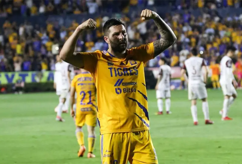 ¡La Caoneta va! Con golazo de Gignac, Tigres es nuevo líder del Clausura 2022 ¡La Caoneta va! Con golazo de Gignac, Tigres es nuevo líder del Clausura 2022
