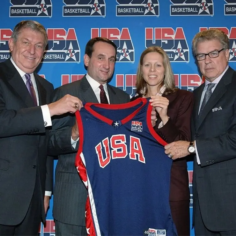 Mike Krzyzewski fue entrenador de EU entre 2005 y 2016 - Facebook USA Basketball