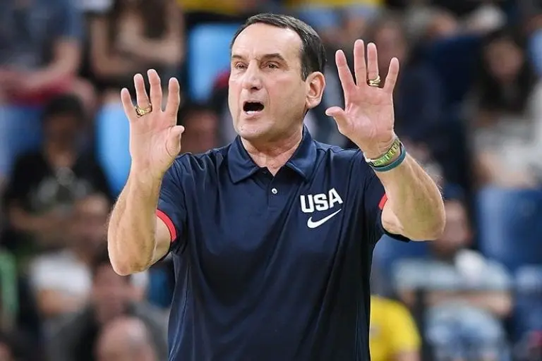 Mike Krzyzewski fue entrenador de EU entre 2005 y 2016 - Twitter @usabasketball
