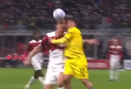 Gary Medel y Zlatan Ibrahimovic protagonizan fuerte choque de cabezas