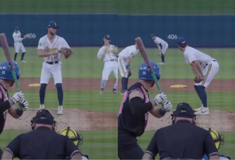 Equipo de beisbol hace baile de TikTok previo a lanzamiento y se vuelve viral Equipo de beisbol hace baile de TikTok previo a lanzamiento y se vuelve viral