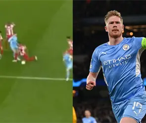 La gran asistencia de Foden a De Bruyne en la victoria del Manchester City al Atl&eacute;tico