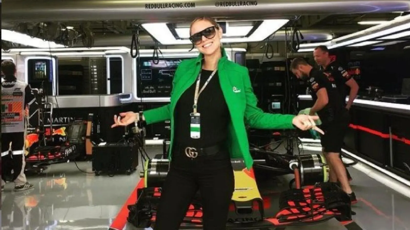 También es aficionada de otros deportes como el béisbol y la Fórmula 1.