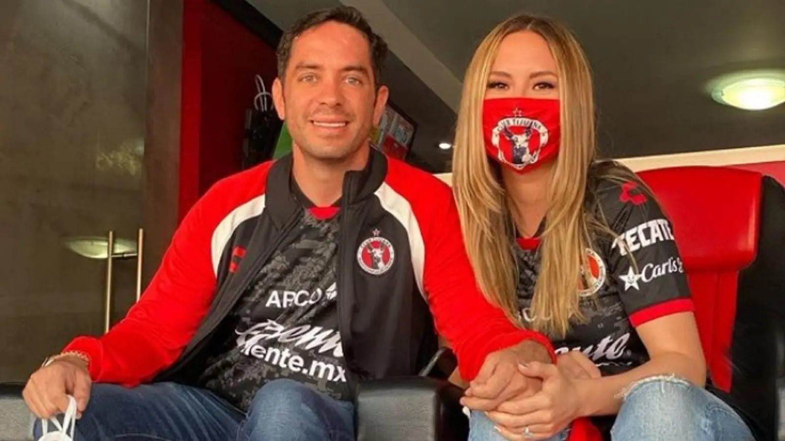 Desde entonces también apoya a los Xolos de Tijuana, propiedad de su esposo.