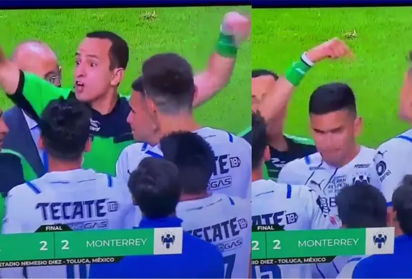 Árbitro le pide a Rayados que le reclamen a Montes tras penal de último minuto Árbitro le pide a Rayados que le reclamen a Montes tras penal de último minuto