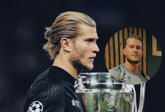 Loris Karius cambió su físico de manera considerable.