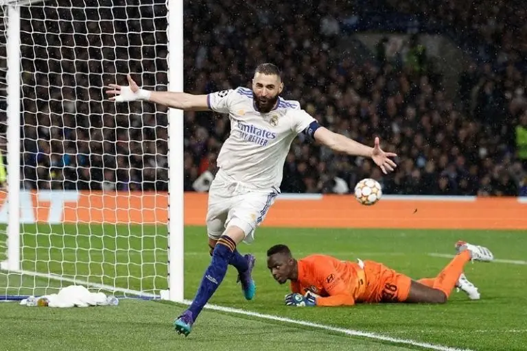 Karim Benzema llegó a 37 goles en la temporada 2021-22 - Twitter @RealMadrid
