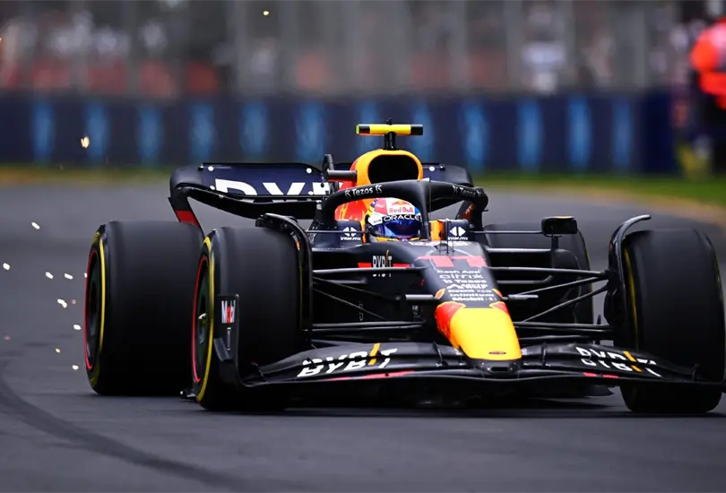 Checo Pérez aseguró que fue un mal día para Red Bull en las prácticas del GP de Australia Checo Pérez aseguró que fue un mal día para Red Bull en las prácticas del GP de Australia