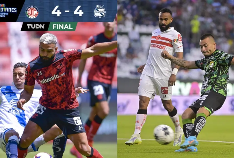 Le&oacute;n y Toluca regalaron un empate maravilloso en el cierre de la temporada regular del Clausura 2022.