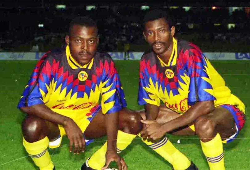Kalusha Bwalya y Fran&ccedil;ois Omam-Biyik son recordados por los aficionados por su paso con el Am&eacute;rica