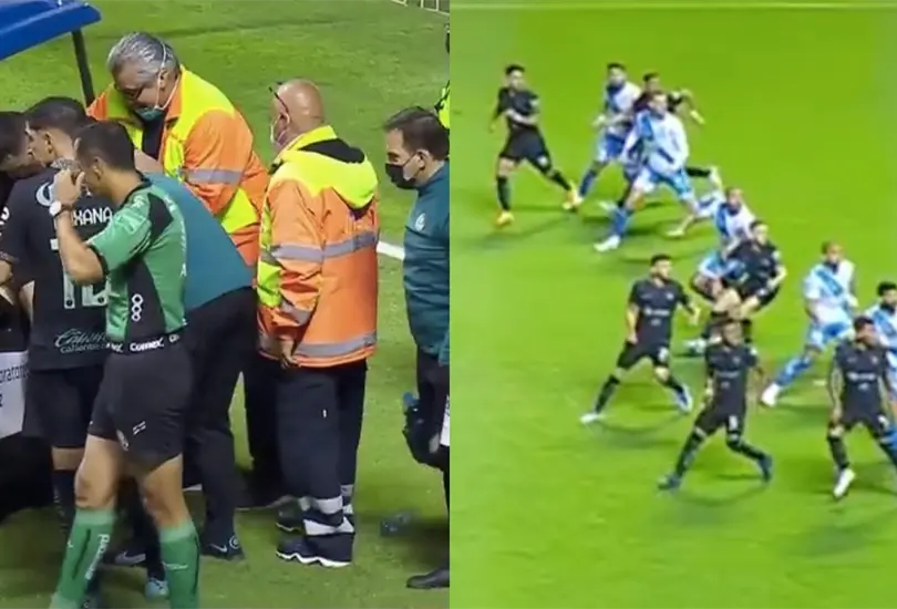 El Puebla vs Am&eacute;rica tuvo momentos de intensidad.