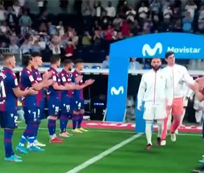 Levante s&iacute; hace pasillo para el Real Madrid tras la negativa del &acute;Atleti&acute;
