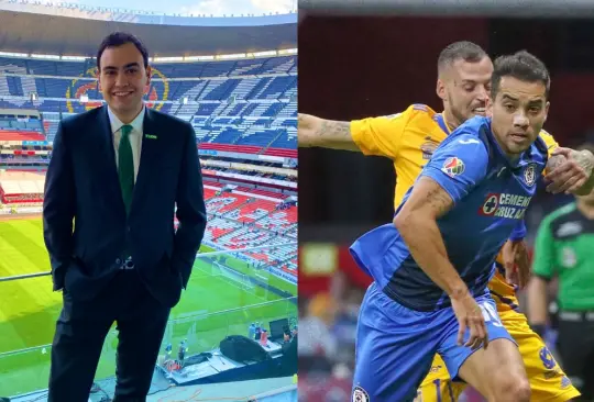 Aldo Farias fue blanco de las críticas de la afición que siguió la transmisión del Cruz Azul vs Tigres