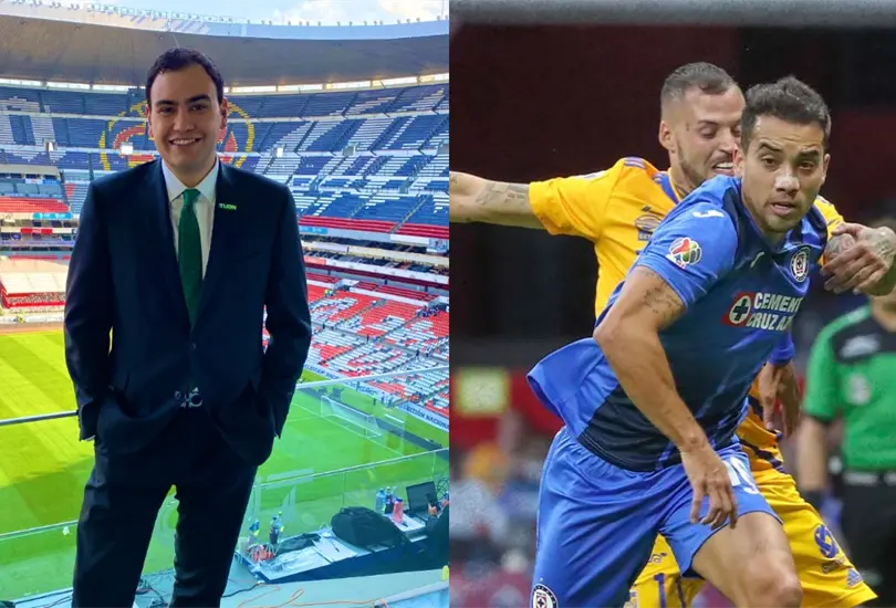 Aldo Farias fue blanco de las cr&iacute;ticas de la afici&oacute;n que sigui&oacute; la transmisi&oacute;n del Cruz Azul vs Tigres