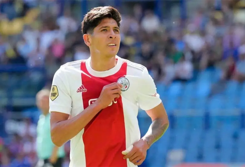 Edson &Aacute;lvarez volvi&oacute; anotar con el Ajax, ahora en el empate con Vitesse