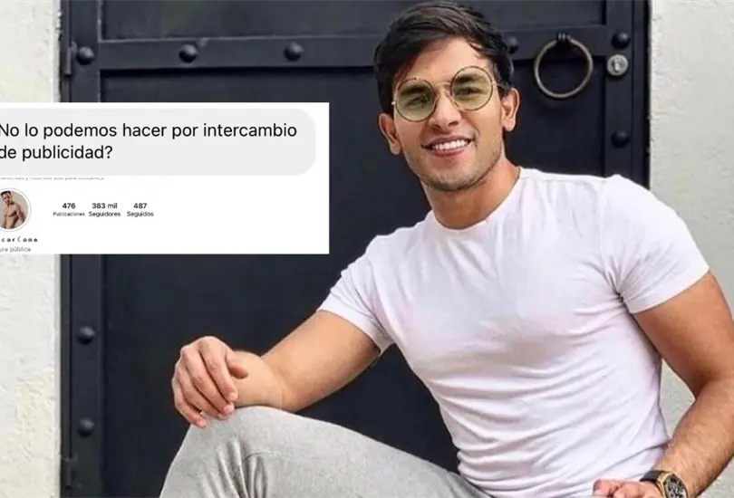 El influencer mexicano fue blanco de burlas y críticas por su intento de colaboración El influencer mexicano fue blanco de burlas y críticas por su intento de colaboración