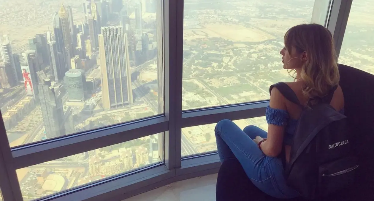 Dubai es otro de los países exóticos que el 'Canelo' Álvarez suele visitar con su esposa.