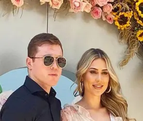 Los destinos de lujo que visitan ´Canelo´ Álvarez y Fernanda Gómez