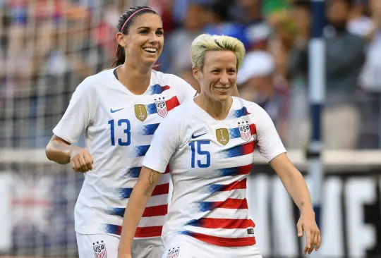 Megan Rapinoe ha estado involucrada en el proceso de igualdad salarial. Megan Rapinoe ha estado involucrada en el proceso de igualdad salarial.