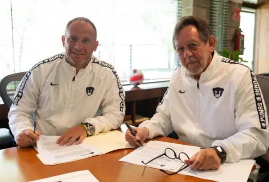 Andrés Lillini renovó como entrenador de Universidad Nacional.